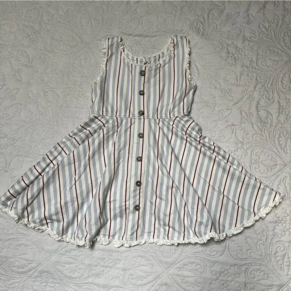 Omi Jo Seaside Stripe Library Tunic Size 5